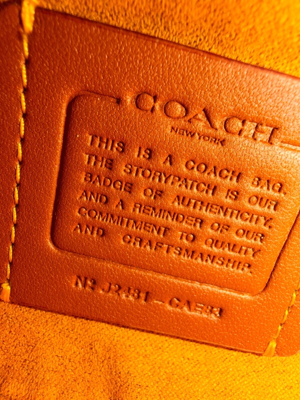 Cherry Print Coach Jonie Bag - Picture 2 of 8